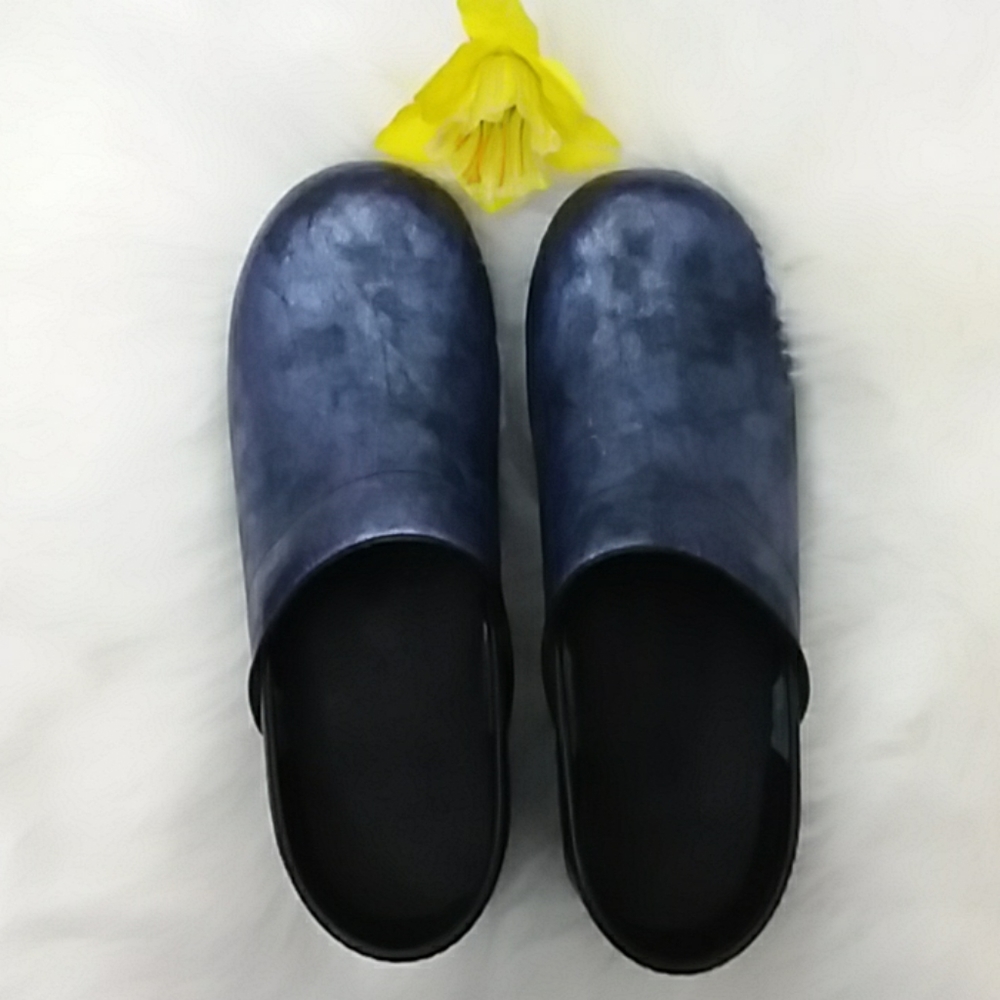 FREE SHIP SANITA DANISH CLOG ALMOST NEW LEATHER